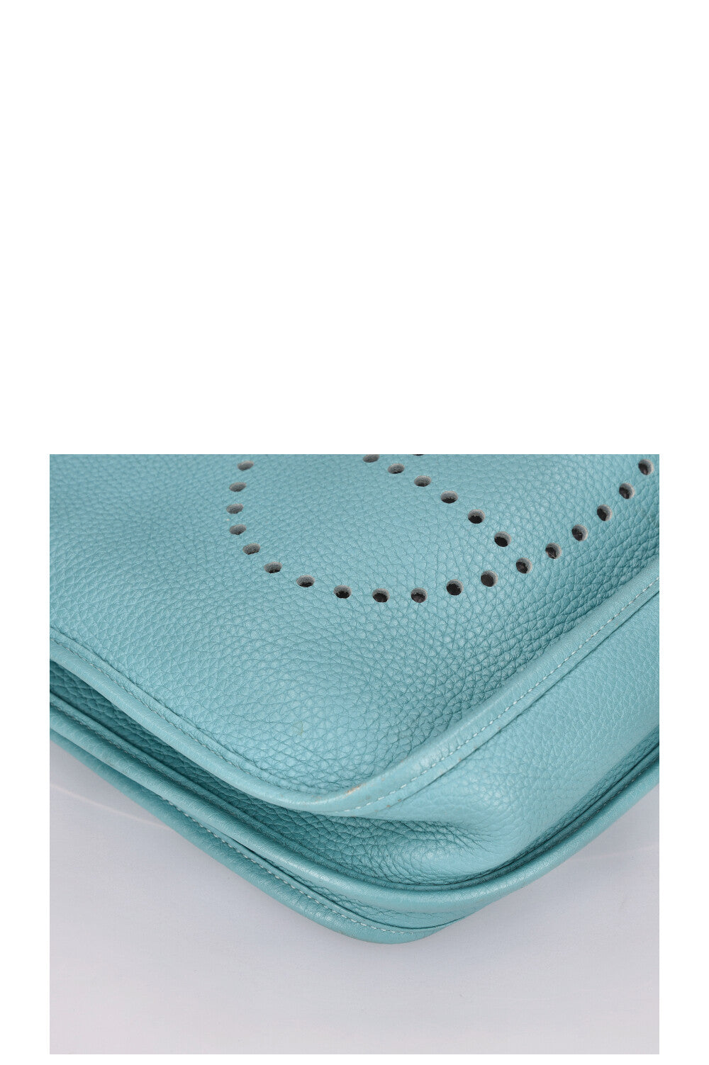 HERMÈS Evelyne PM Turquoise Clemence