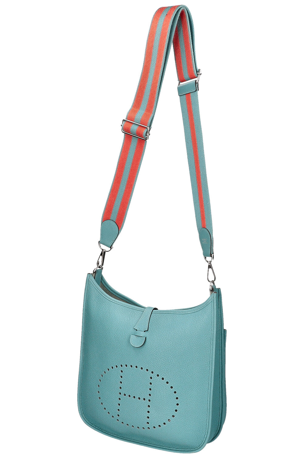 HERMÈS Evelyne PM Turquoise Clemence