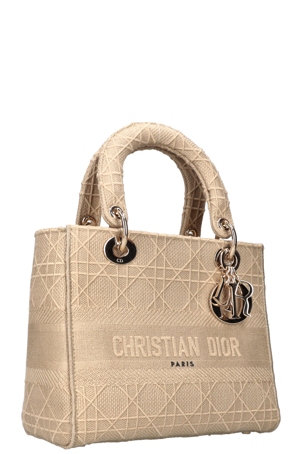 CHRISTIAN DIOR Lady D-Lite Medium Beige