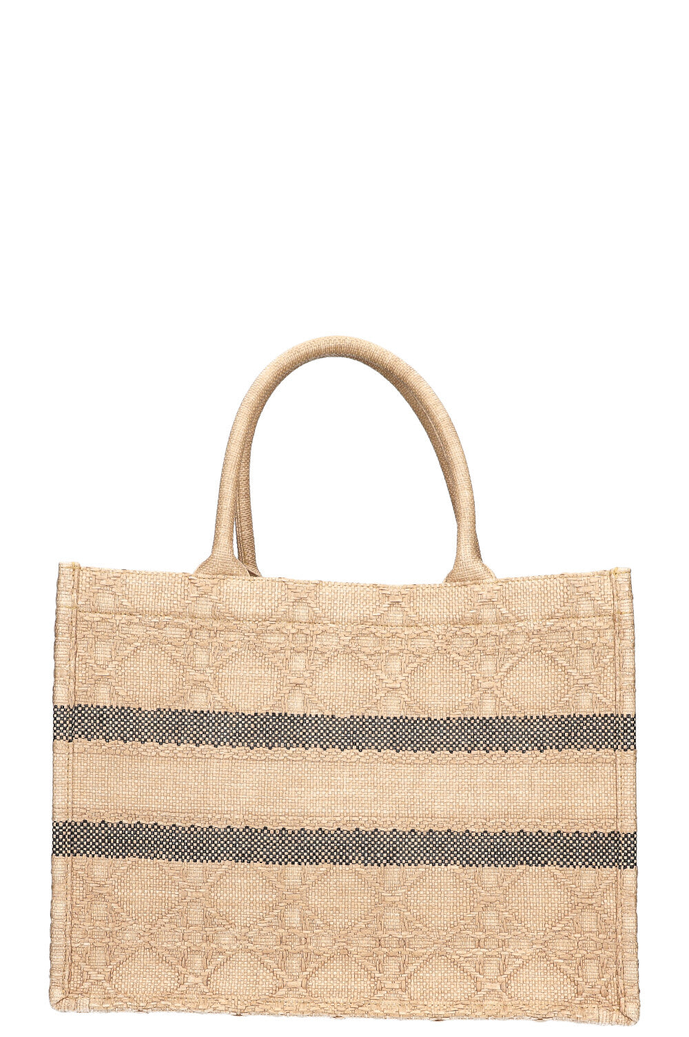 CHRISTIAN DIOR Book Tote Medium Raffia