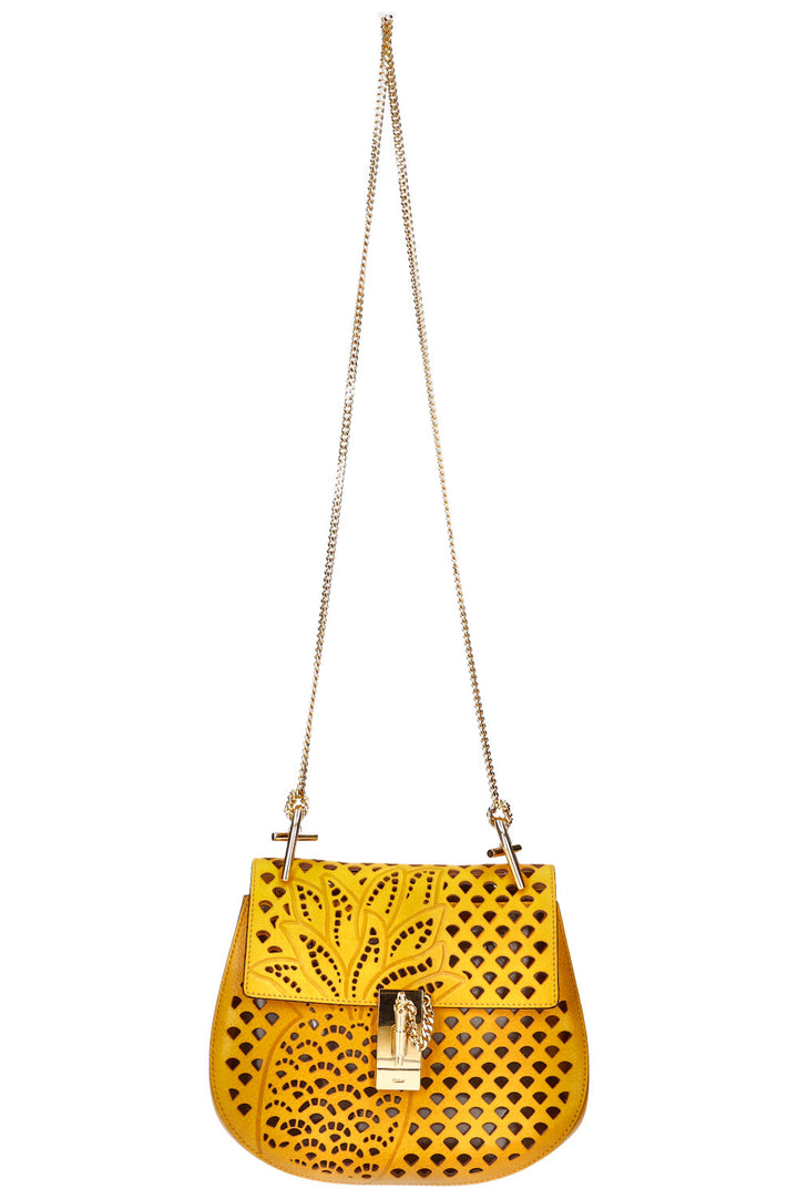 CHLOÉ Drew Bag Cutout Mustard