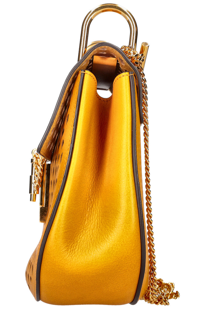 CHLOÉ Drew Bag Cutout Mustard