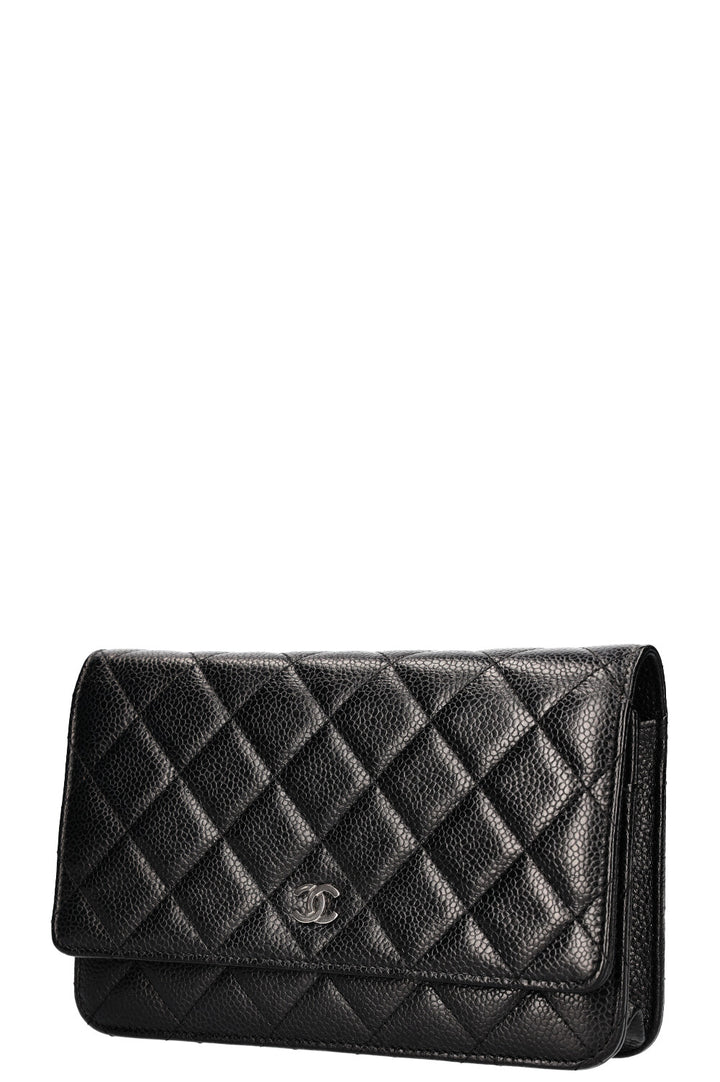 CHANEL WOC Caviar Black