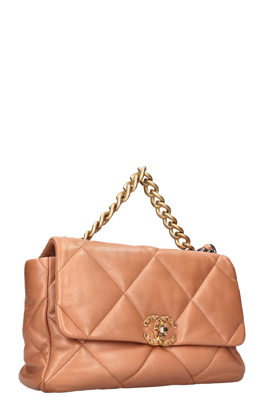 CHANEL 19 Bag Large Caramel