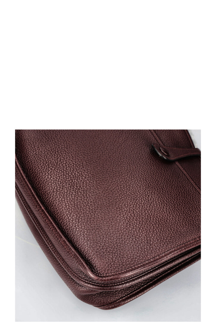HERMÈS Evelyne PM Clémence Rouge Sellier