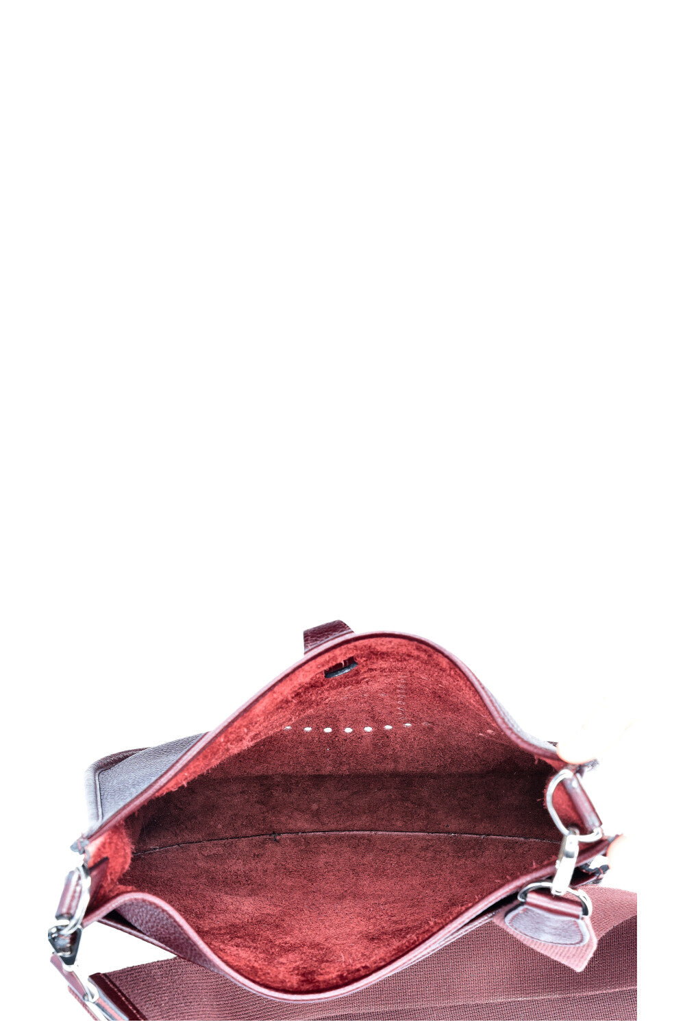 HERMÈS Evelyne PM Clémence Rouge Sellier