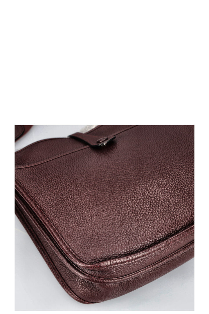 HERMÈS Evelyne PM Clémence Rouge Sellier