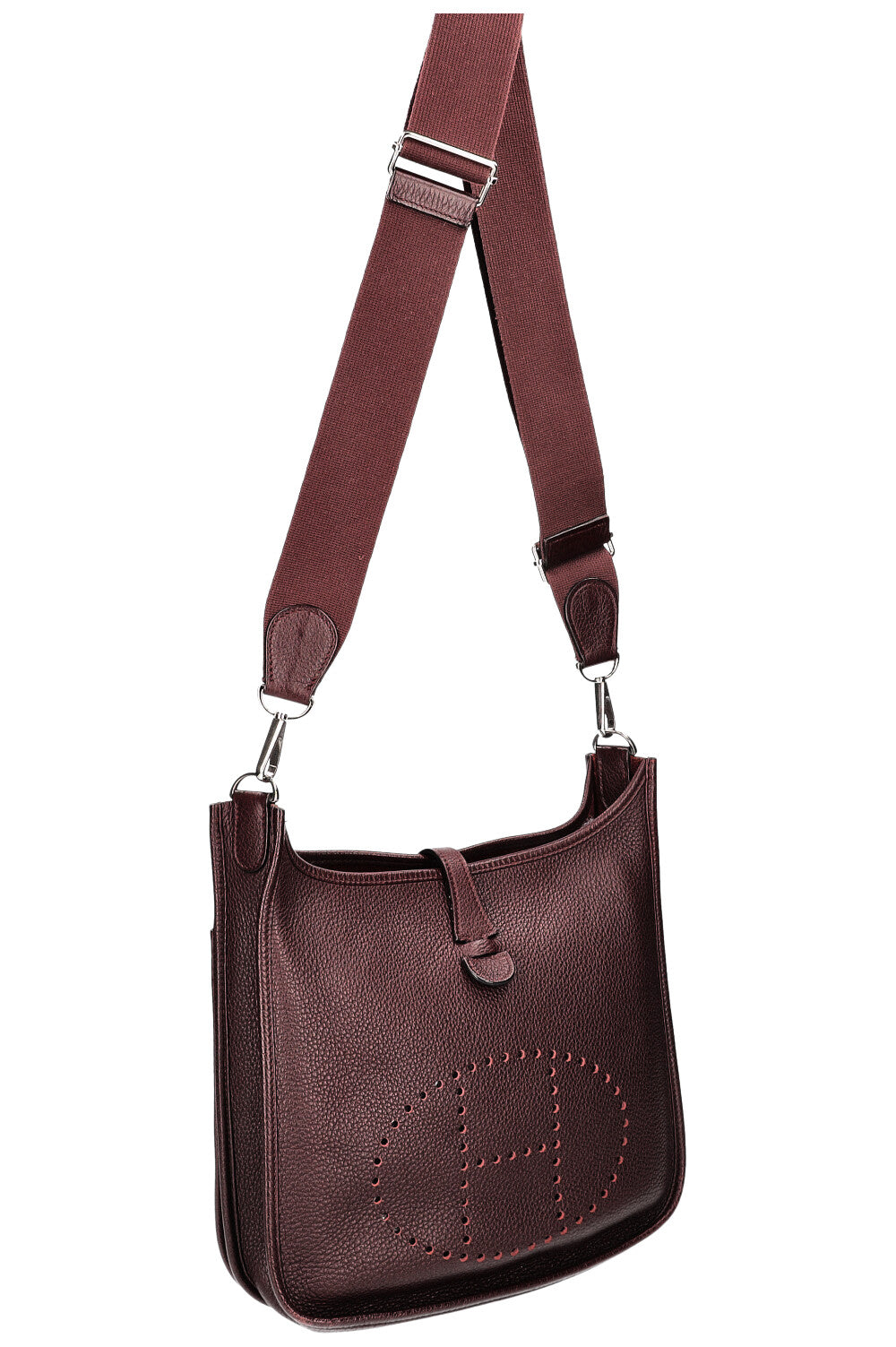 HERMÈS Evelyne PM Clémence Rouge Sellier