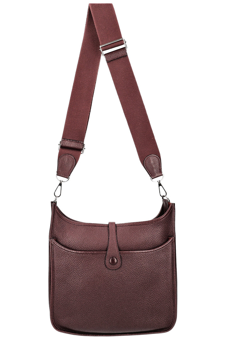 HERMÈS Evelyne PM Clémence Rouge Sellier