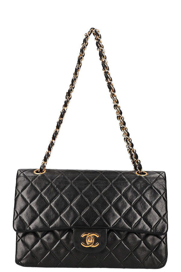 CHANEL Medium Double Flap Bag Black