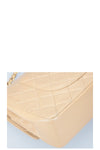 CHANEL Medium Double Flap Bag Beige