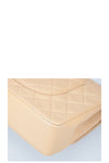 CHANEL Medium Double Flap Bag Beige