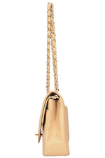 CHANEL Medium Double Flap Bag Beige