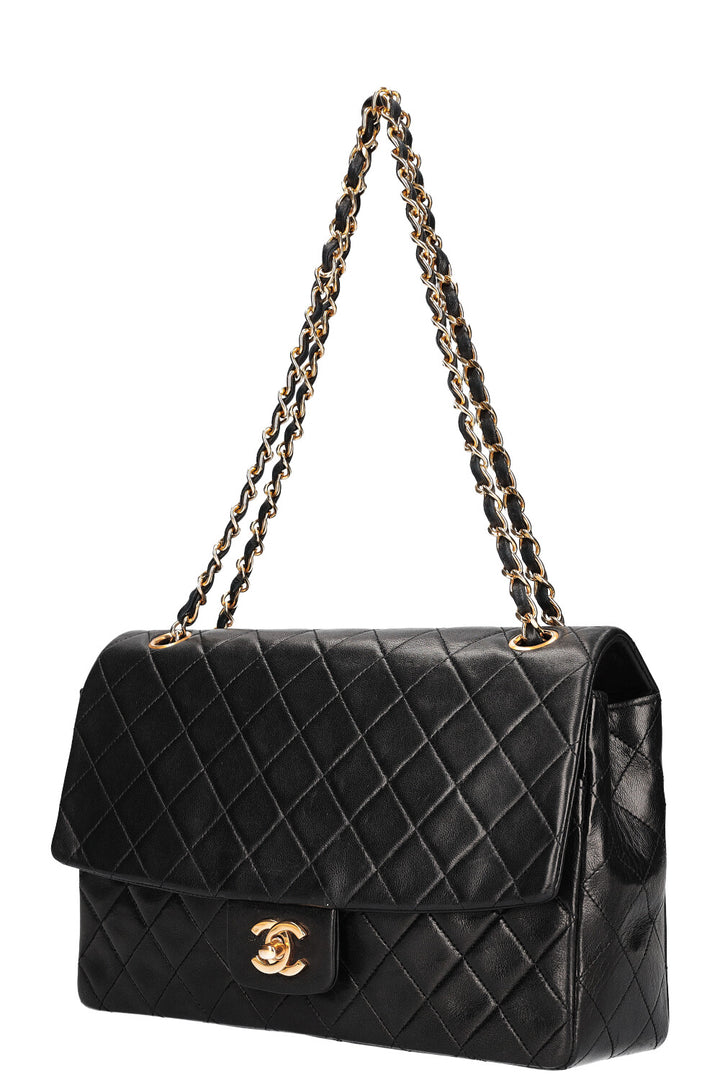 CHANEL Single Flap Bag Black