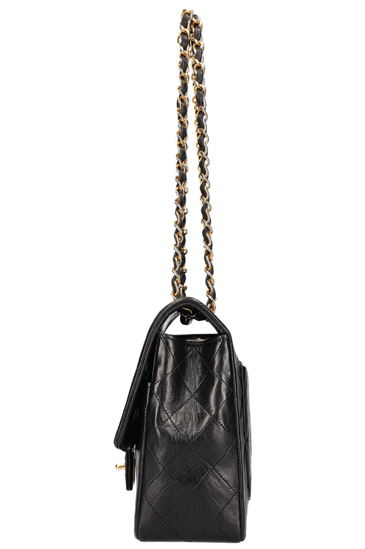 CHANEL Single Flap Bag Black