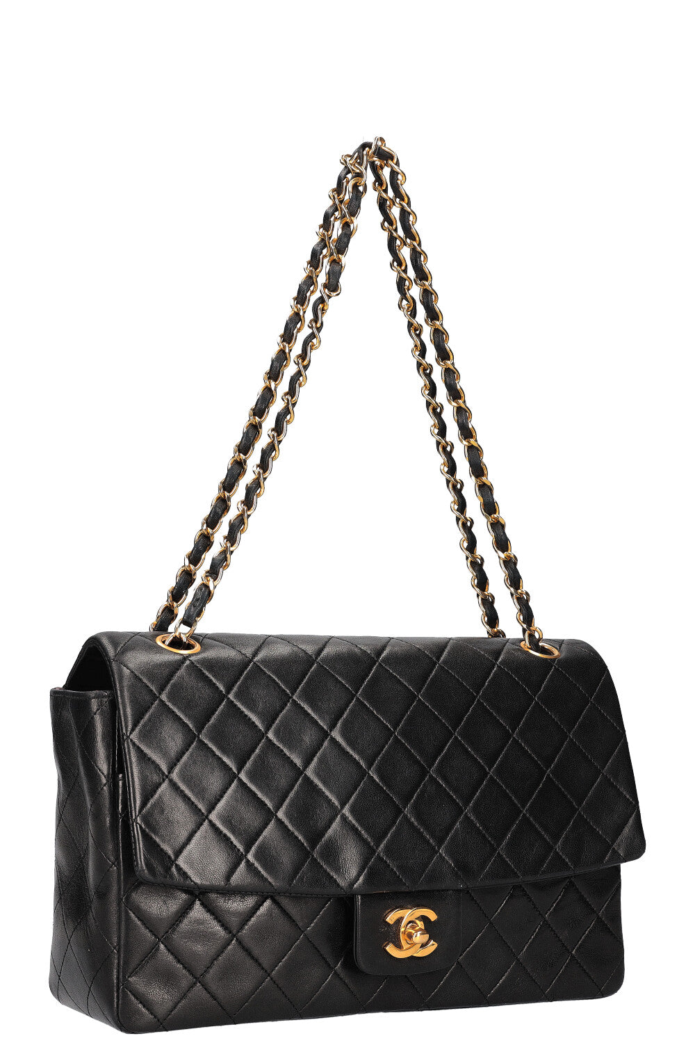 CHANEL Single Flap Bag Black