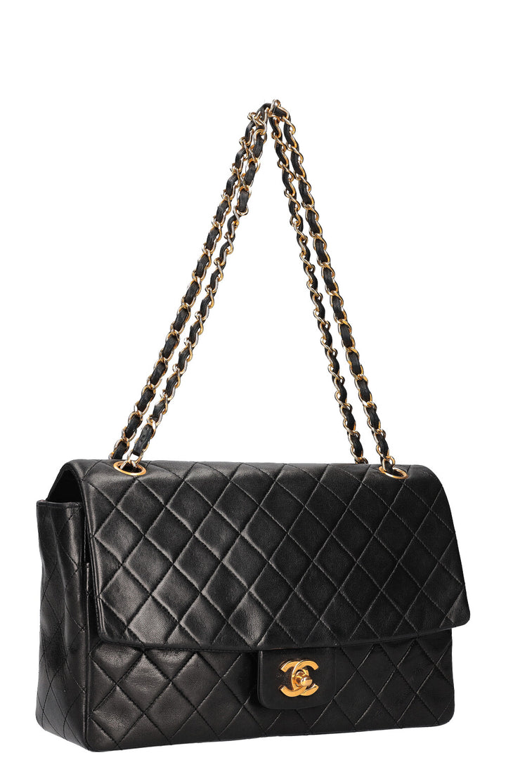 CHANEL Single Flap Bag Black