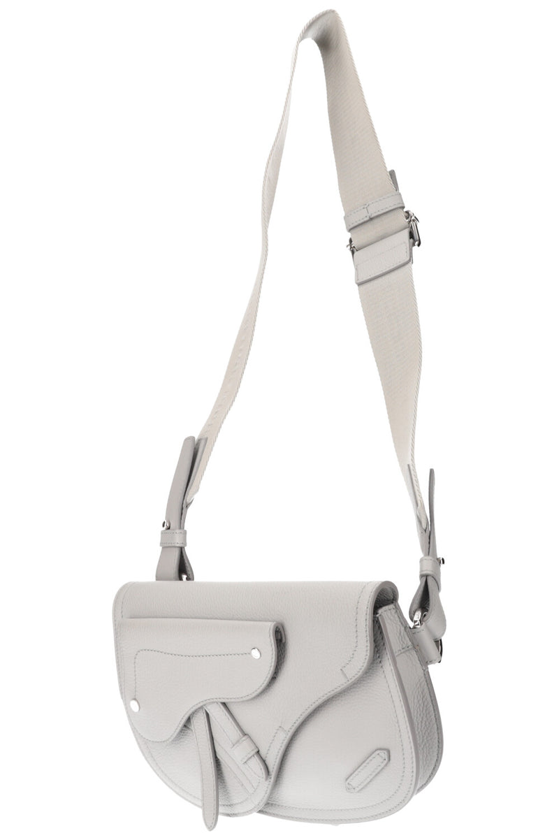 CHRISTIAN DIOR Saddle Messenger Pouch Grey