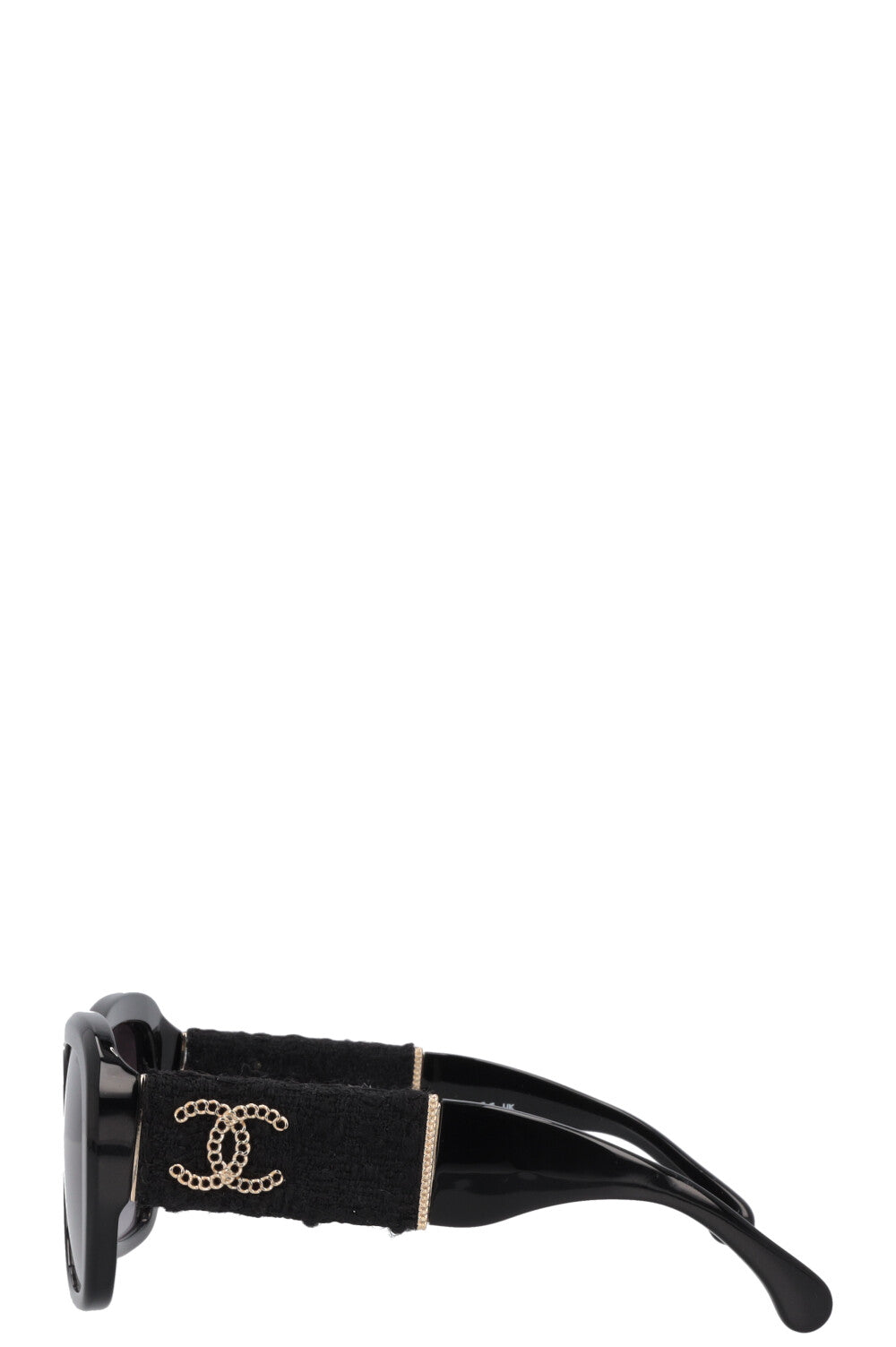CHANEL Sunglasses 5512 Tweed Black – REAWAKE