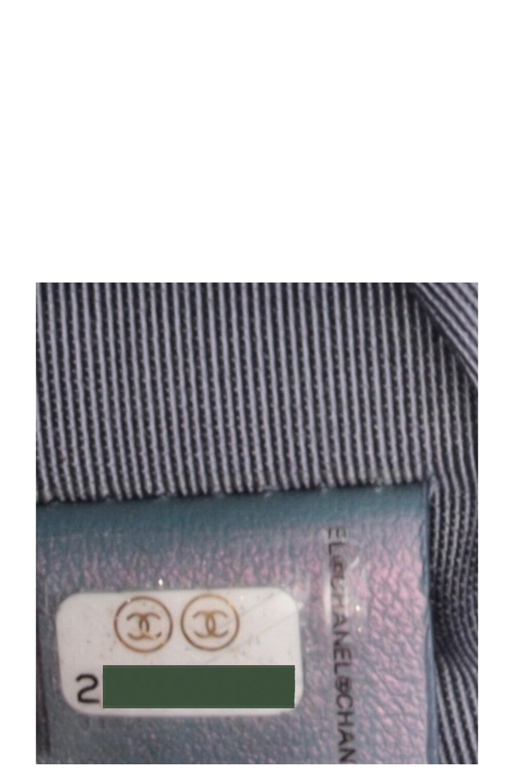 CHANEL O Case Pochette Irisé