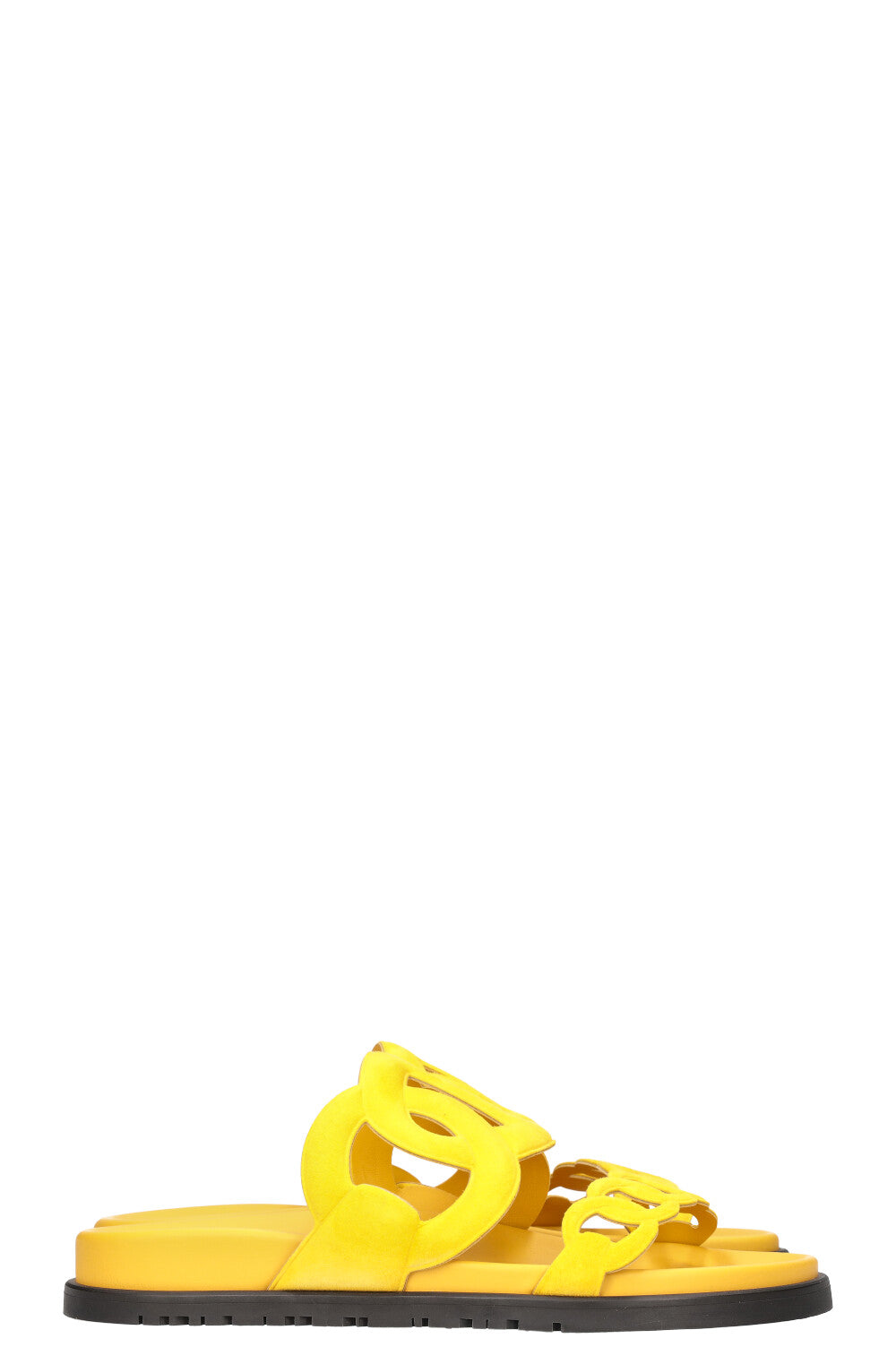 HERMÈS Extra Sandals Yellow