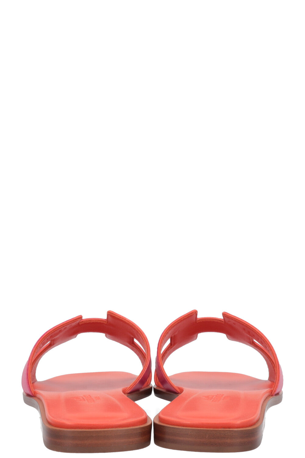 HERMÈS Sandales Oran Sandale Orange Rose