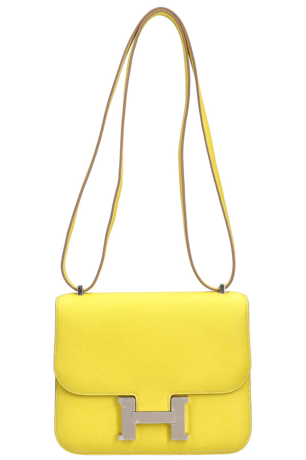 HERMÈS Mini Constance Bag Swift Lime