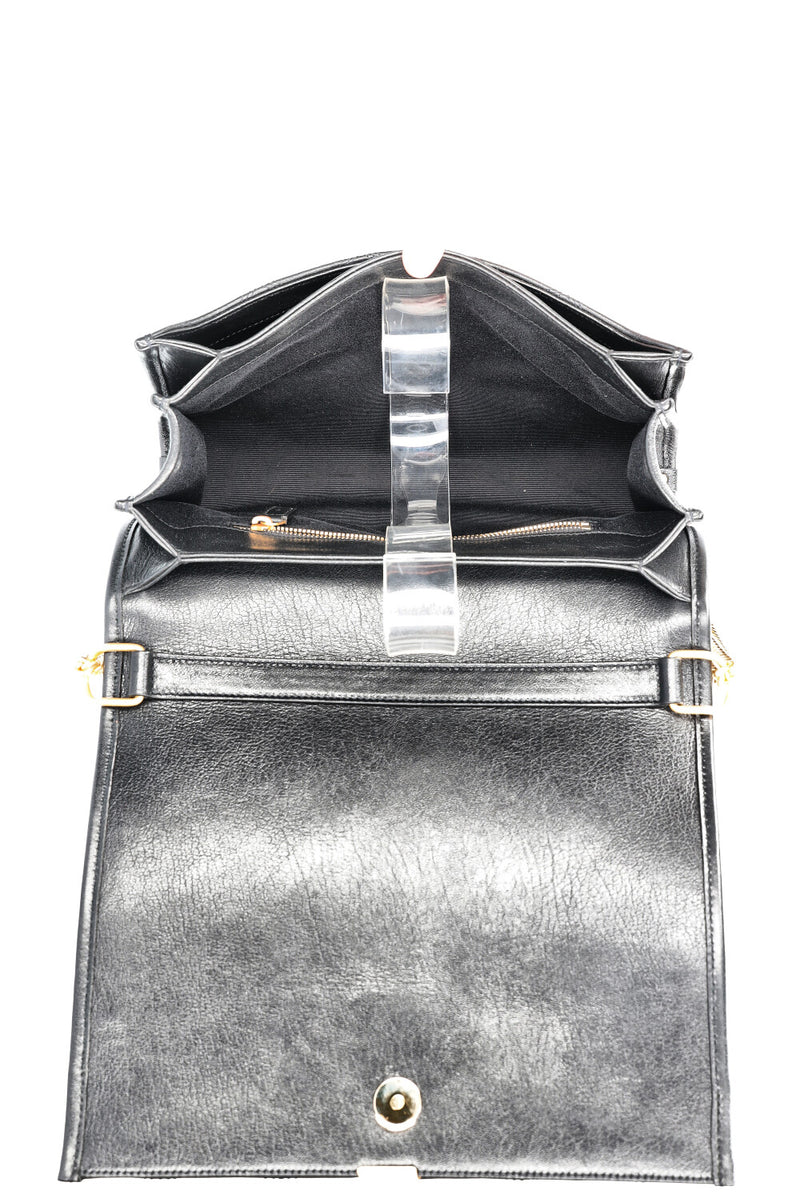 SAINT LAURENT Becky Shoulder Bag Quilted Black