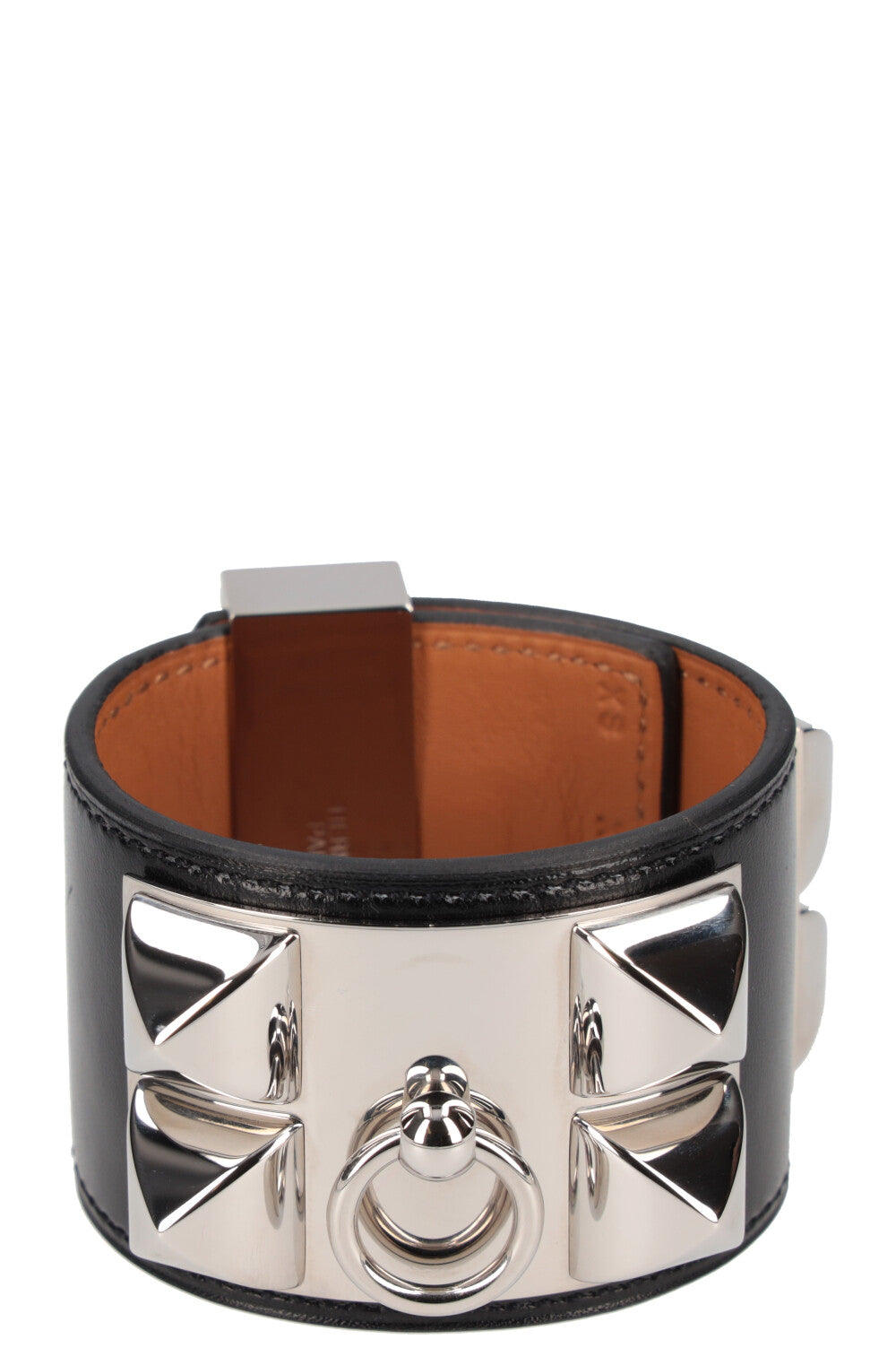 HERMÈS Collier De Chien Bracelet Black