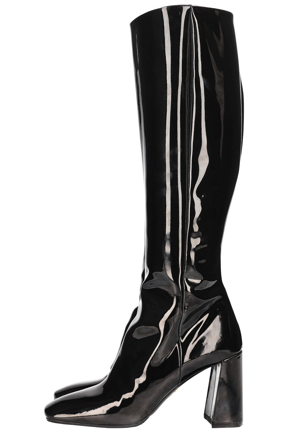 PRADA Boots Patent Black – REAWAKE