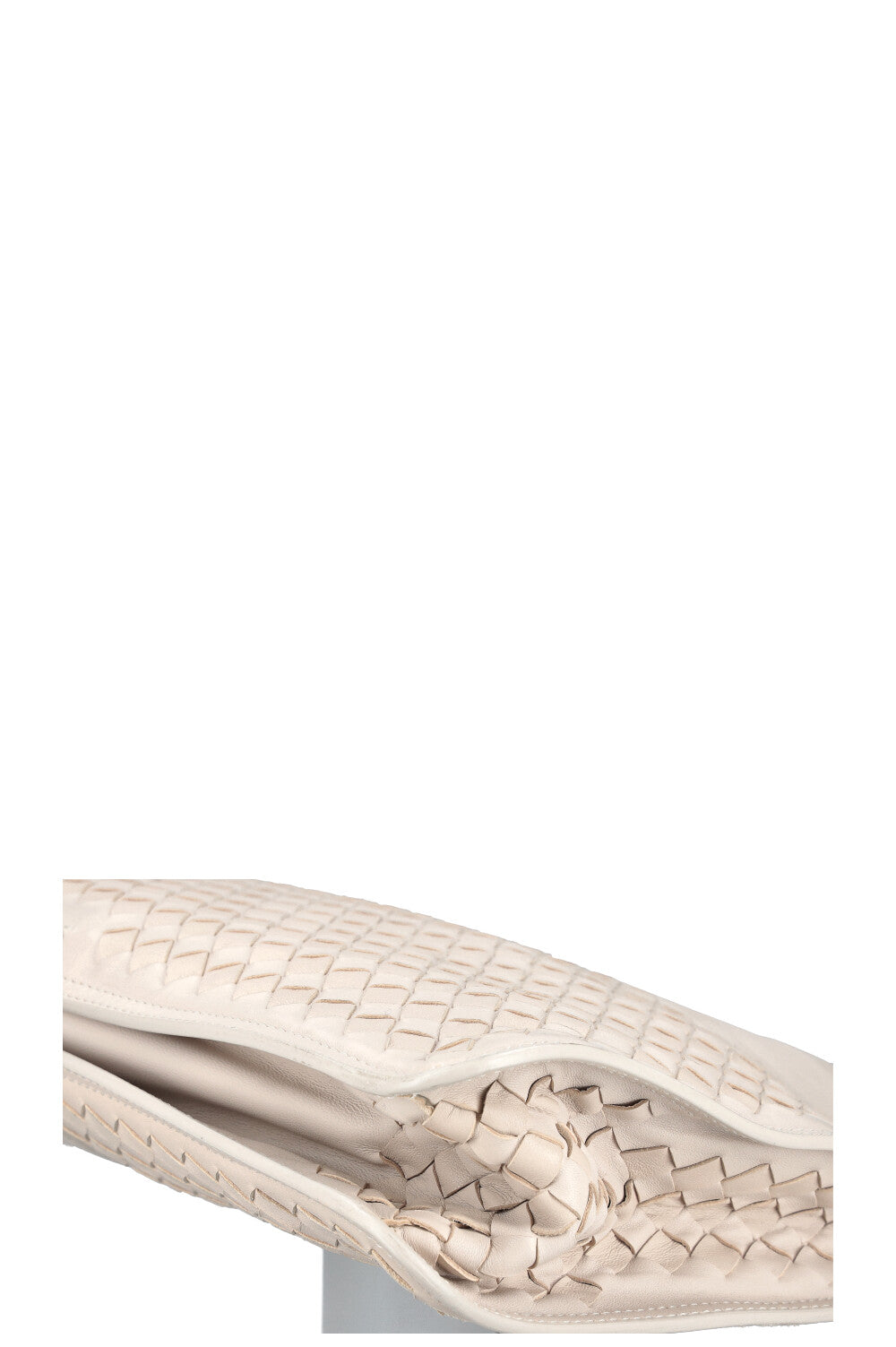 BOTTEGA VENETA Beverly Bag Intrecciato Ivory