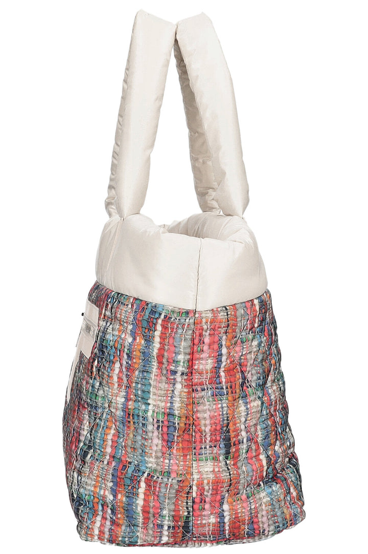 CHANEL Cocoon Tote Quilted Printed Nylon