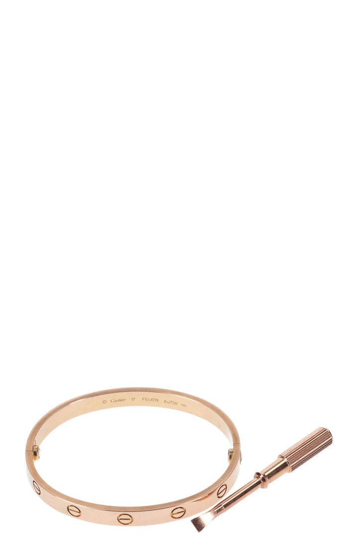 CARTIER Love Bracelet Rose Gold