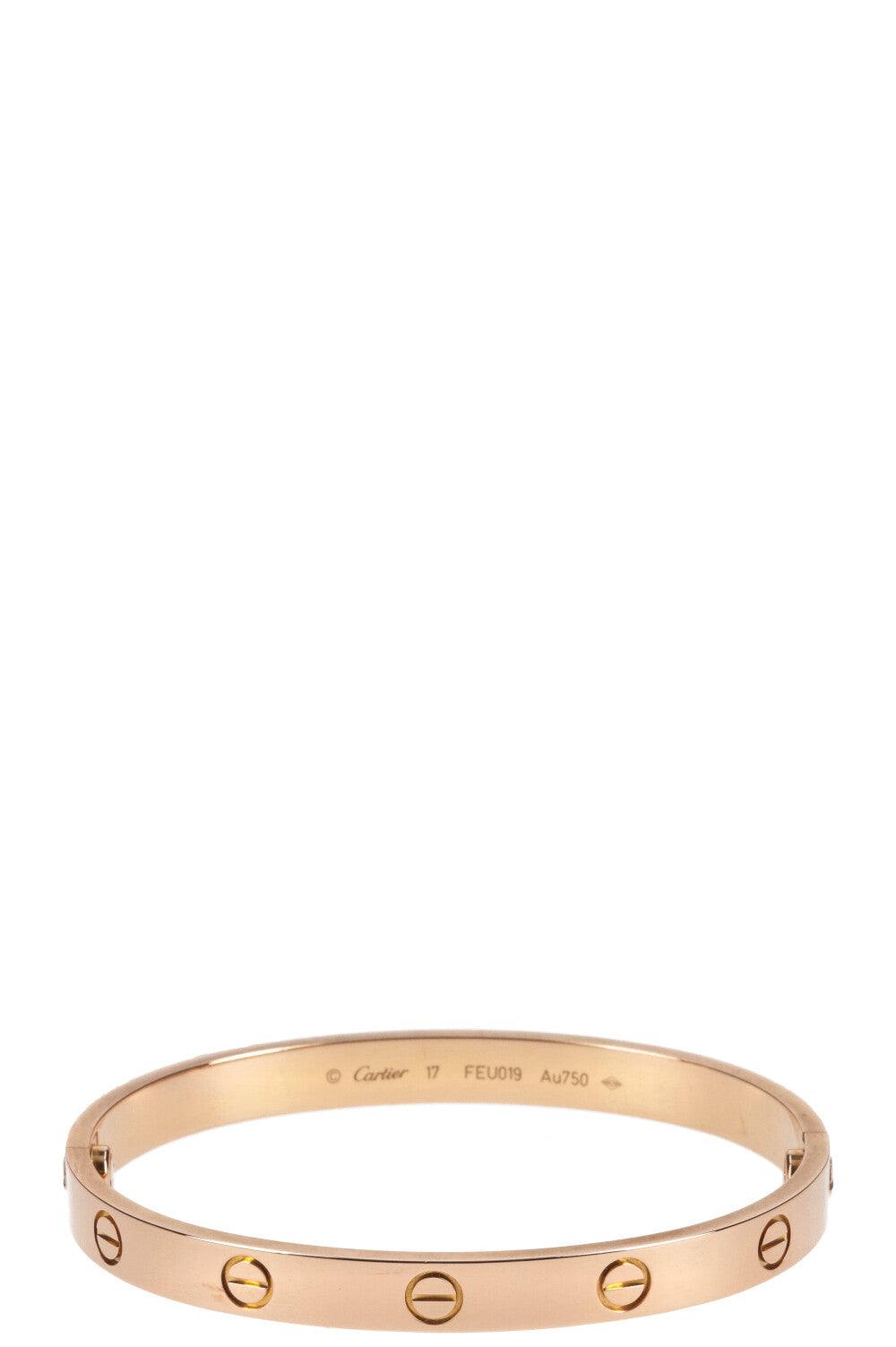 CARTIER Love Bracelet Rose Gold