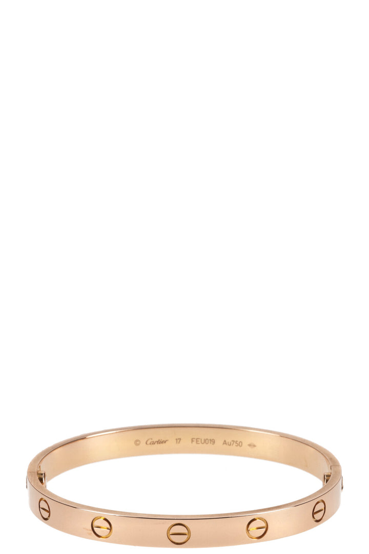 CARTIER Love Bracelet Rose Gold