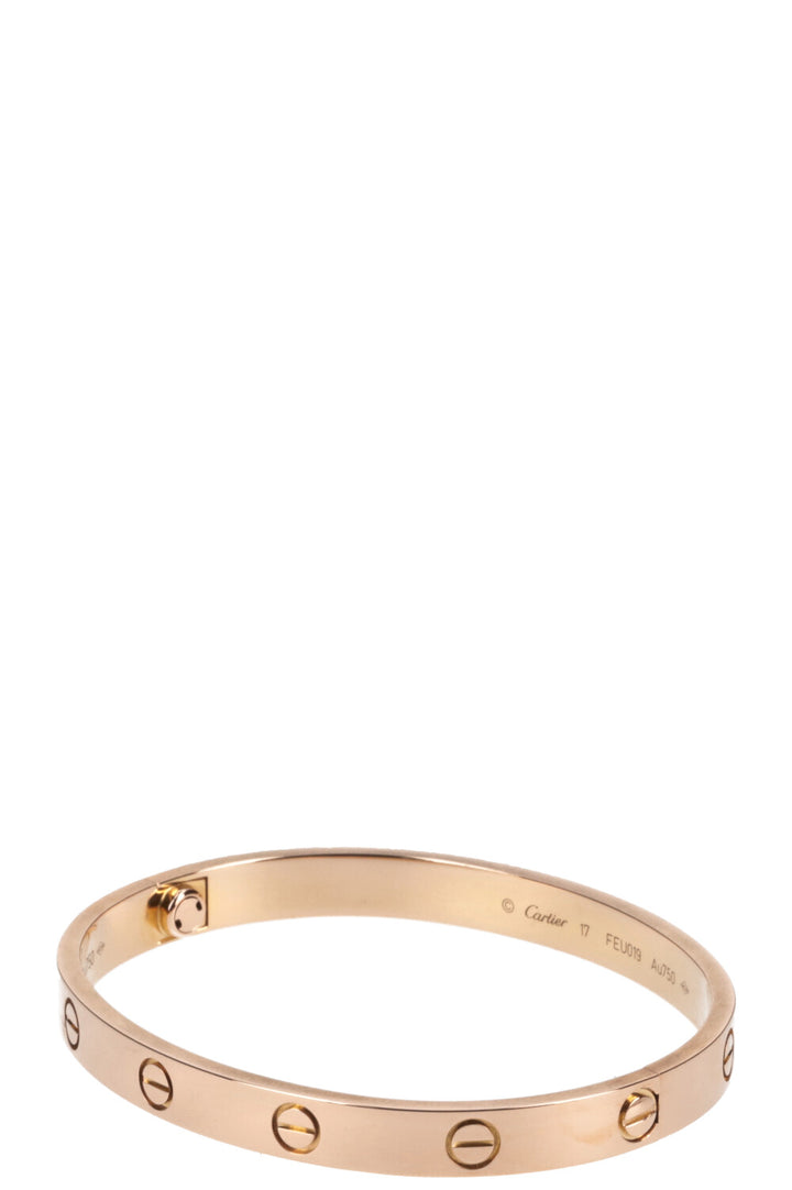 CARTIER Love Bracelet Rose Gold