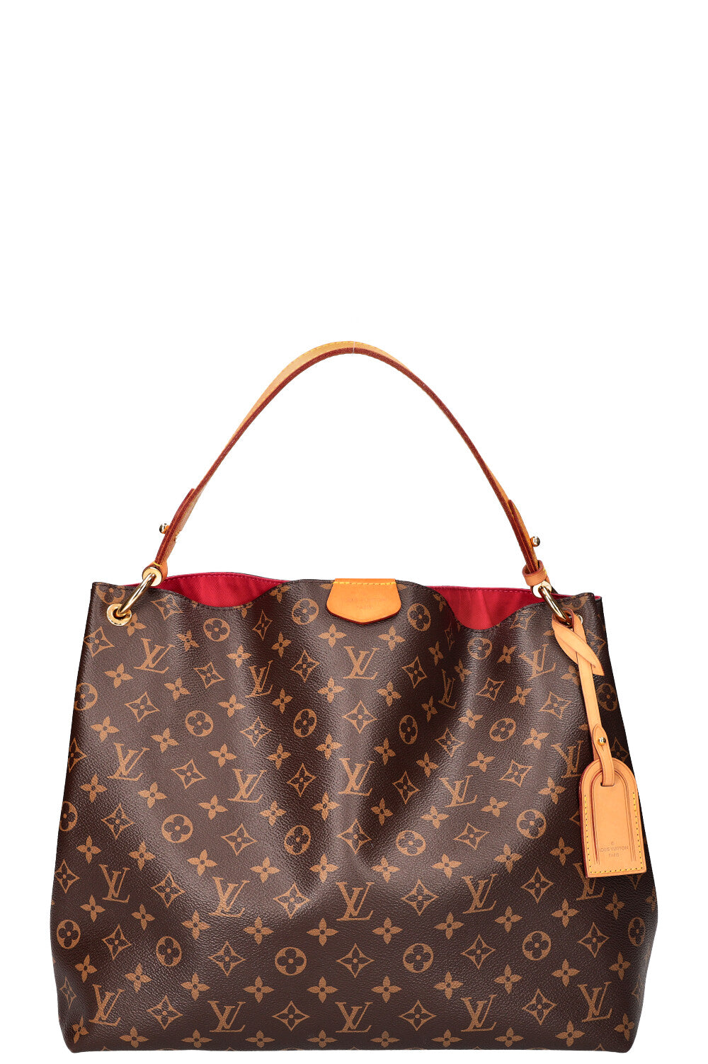 LOUIS VUITTON Graceful MM Shoulder Bag Mng Canvas