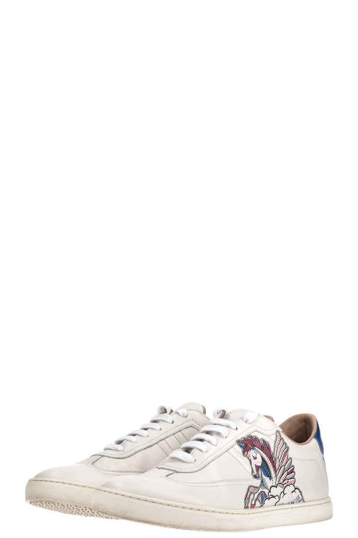 HERMÈS Quicker Pegase Sneakers White