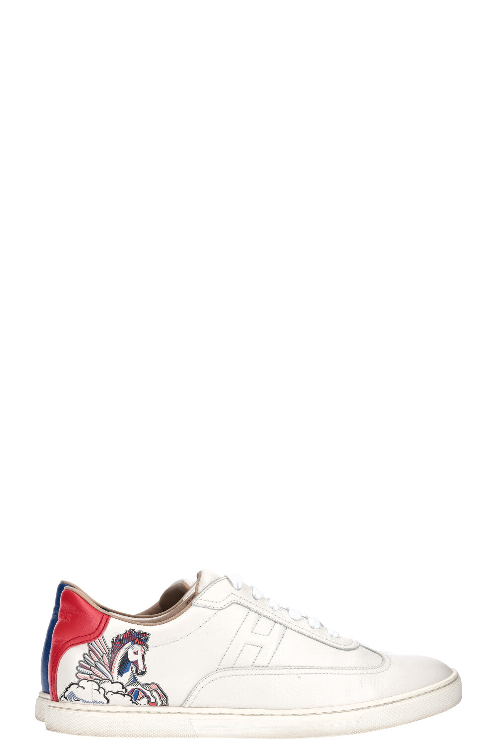 HERMÈS Quicker Pegase Sneakers White