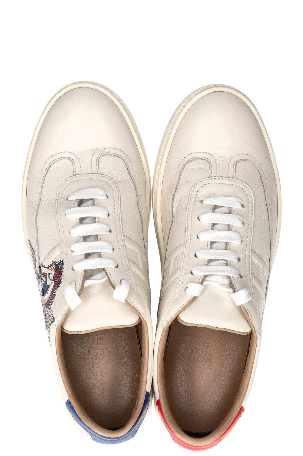 HERMÈS Quicker Pegase Sneakers White