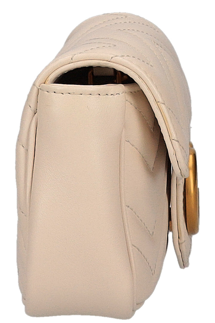 GUCCI Super Mini Sac Marmont Blanc