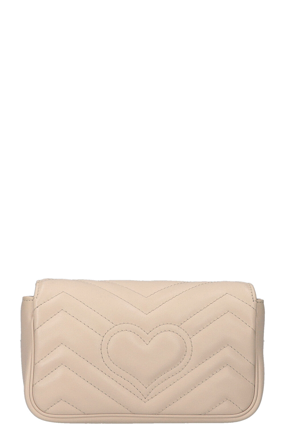 GUCCI Super Mini Marmont Bag White