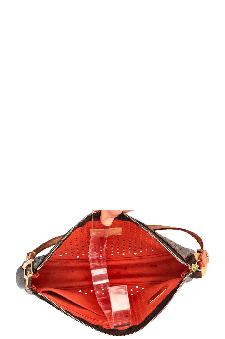 LOUIS VUITTON Pochette Accessories Perforated Canvas MNG