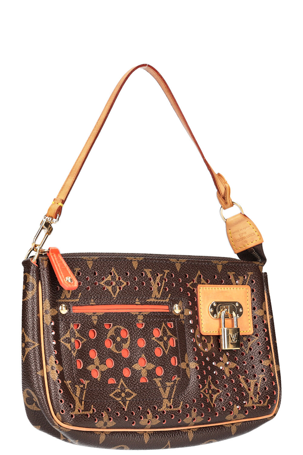 LOUIS VUITTON Pochette Accessories Perforated Canvas MNG – REAWAKE