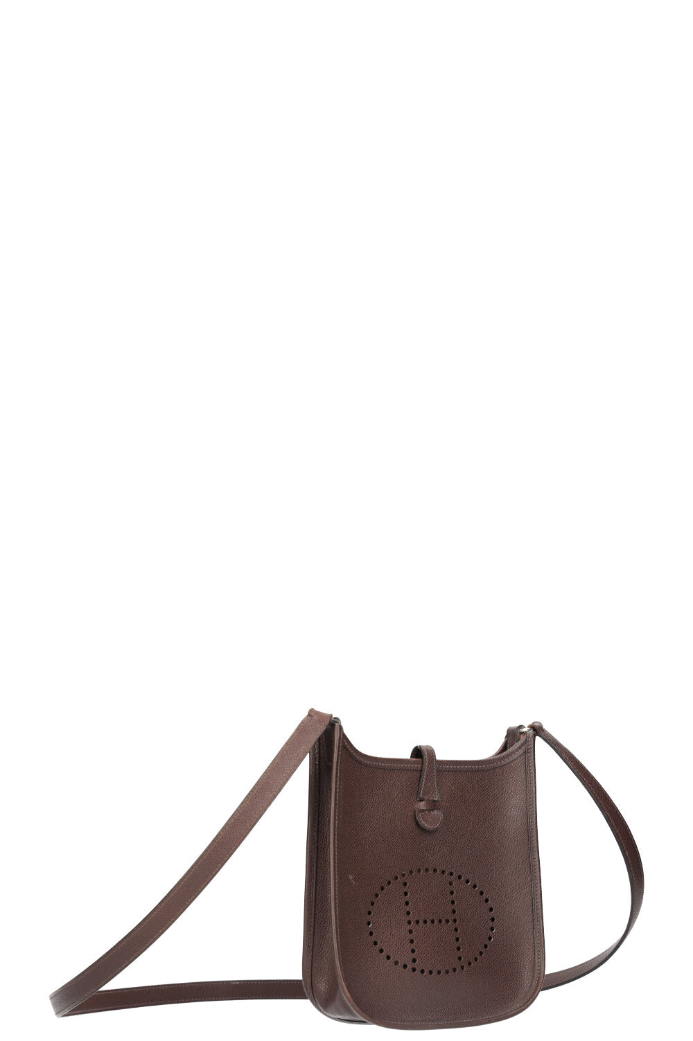 HERMÈS Evelyne TPM Epsom Chocolat