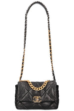 CHANEL 19 Bag Small Black