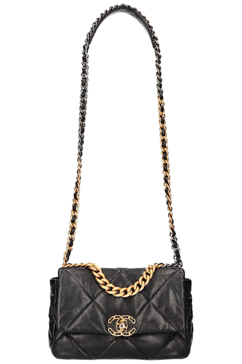 CHANEL 19 Bag Small Black