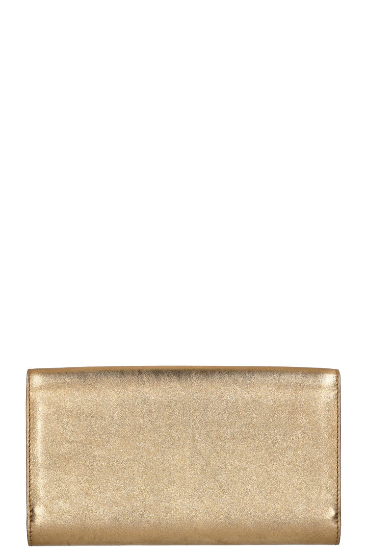 LOUIS VUITTON Louise Clutch Gold