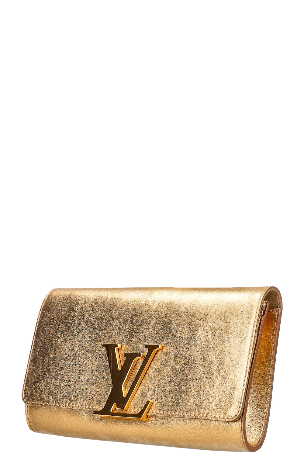 LOUIS VUITTON Louise Clutch Gold