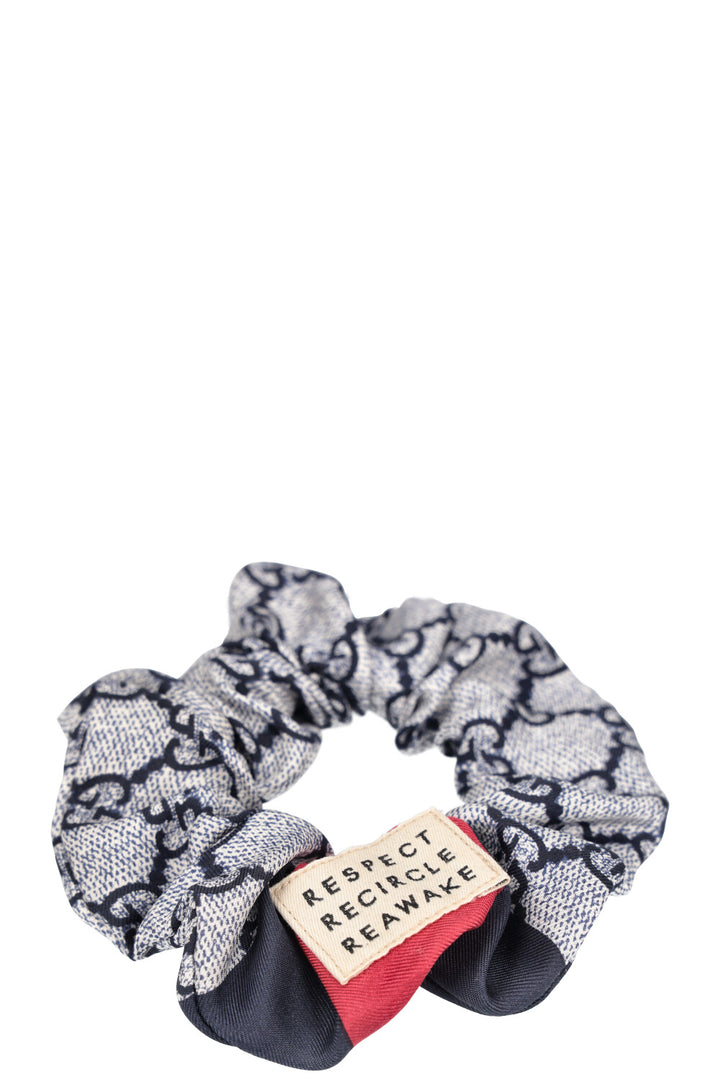 REAWAKE ATELIER Gucci Scrunchie GG Web Blue